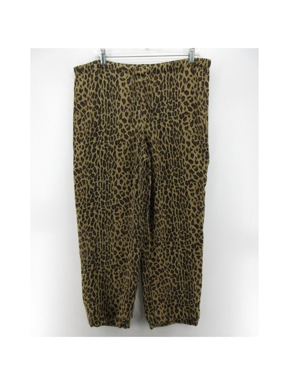 Lauren Ralph Lauren Pants Small Silk Leopard Print Trousers Lined